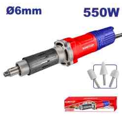 EDGD5501, Die grinder - AC 220-240V, 550W Professional AC Powered Power Tool with Multi-Function Capability